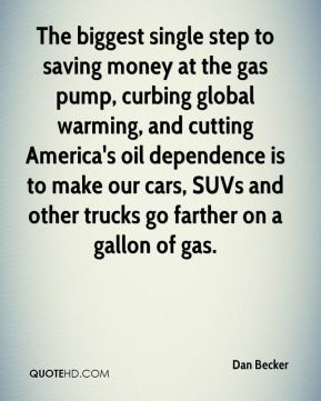 The biggest single step to saving money at the gas pump, curbing ...