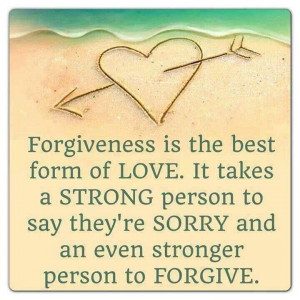 Forgive but dont Forget