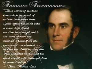 Famous Freemasons: Bro. Thomas Cole