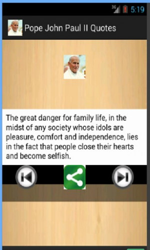 pope john paul ii quotes is a collection of 100 s of famous pope john ...