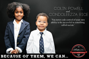 ... of Them Ad Campaign by Eunique Jones - Colin Powell, Condoleezza Rice