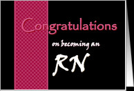 Nursing School Graduation Congratulations Cards