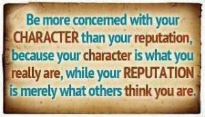 My reputation precedes me. Lol!