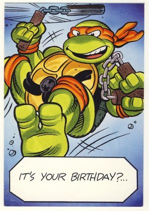 Teenage Mutant Ninja Turtles Birthday Cards
