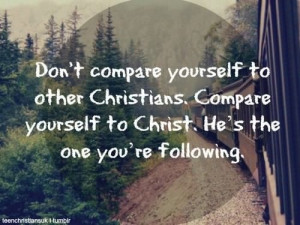 stop comparing