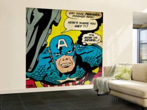 Marvel Comics Retro: Captain America Comic Panel, Villain Monologue ...