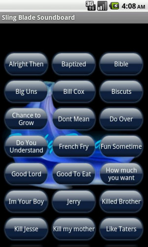 Sling Blade Soundboard - screenshot