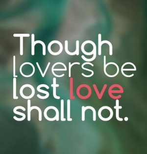 Quotes about sayings lost love