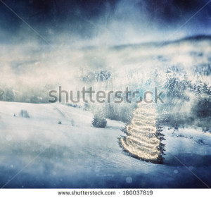 Sky Snow Trees Winter Image