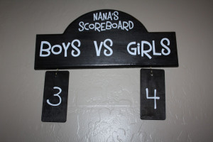 Nana's Scoreboard