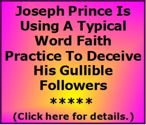 Joseph Prince Quote