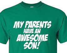 Have An Awesome Son T-Sh irt Birthday Gift Gift for Son Graduation ...