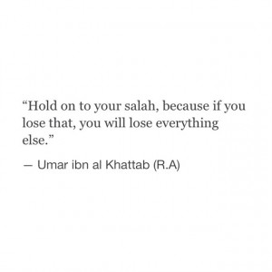 Islamic quote – Umar ibn al-Khattab: Take account of yourselves …