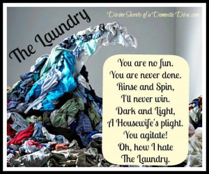 Yea i hate laundry!!!