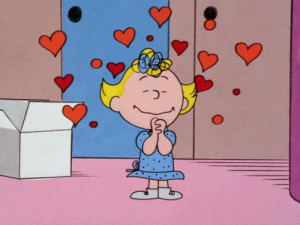 love peanuts valentines day lucy hearts happy valentines day animated ...