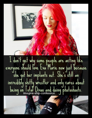 Eva Marie confession by anonymous