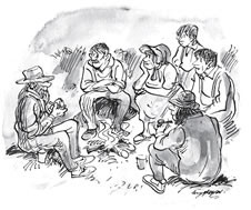 Story Telling around the Camp Fire