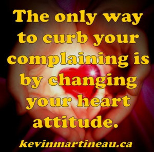 Do you need to curb your complaining?