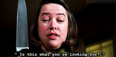 Kathy Bates as Annie Wilkes in Misery More