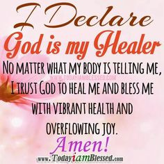 JESUS, MY HEALER