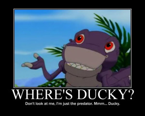 Ducky Land Before Time Quotes