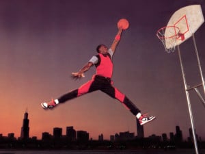 Michael Jordan Jump Windows Wallpaper with 1920x1440 Resolution