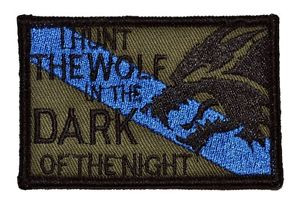 ... -The-Wolf-Sheepdog-2-x3-Hat-Patch-Police-Military-Morale-Funny-Velcro