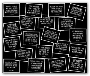 ... black and white features all 20 football inspirational quotes in one