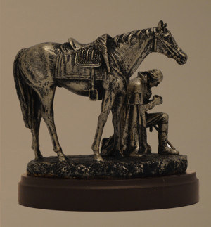 Prayer At Valley Forge Classic Sculpture