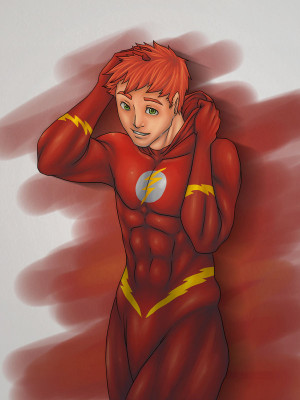 Wally West The Flash by nursury0