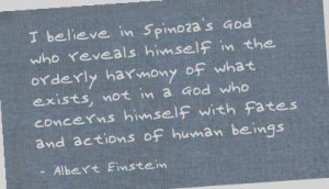 Believe In Spinoza’s God Who reveals himself in the Orderly ...