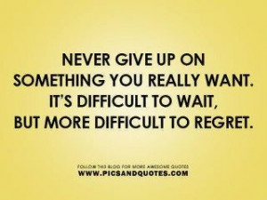 Think before you quit.