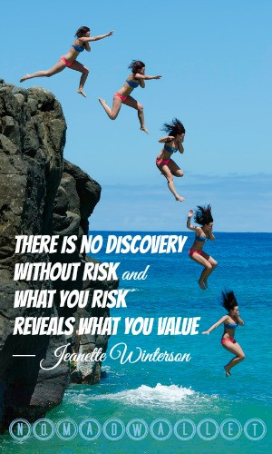 Jeanette Winterson Quote: There is no discovery without risk and what ...