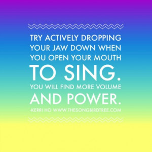Inspire other songbirds by sharing these singing quotes.