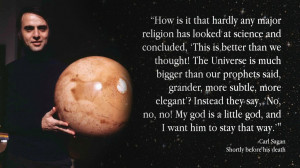Carl Sagan on religion
