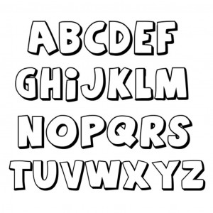 Bubble Letter Alphabet Fonts 3D-Graffiti-Style-Fonts-Agent-