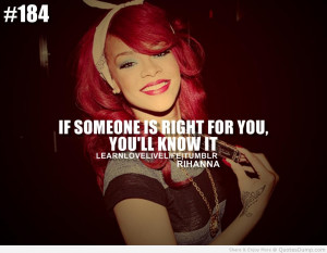 Rihanna Tumblr Quotes Love