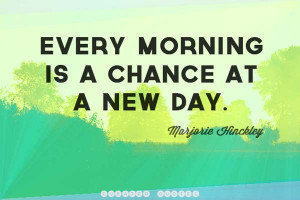 40 Inspirational Morning Quotes