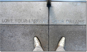 you are standing at a crossroads in life behind you is the experience ...