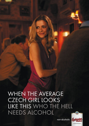 ... WHEN THE AVERAGE CZECH GIRL LOOKS LIKE THIS WHO THE HELL NEEDS ALCOHOL
