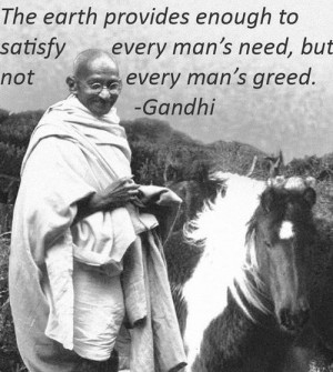 Gandhi quote 