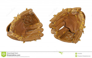 Baseball Glove Grass Image