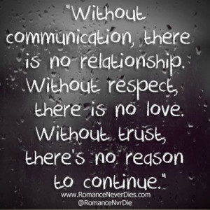 trust, there's no reason to continue.: Relationships Trust Quotes ...