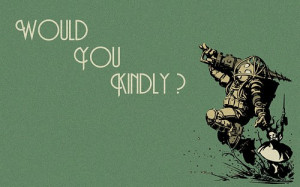 bioshock would you kindly / 1680x1050 wallpaper
