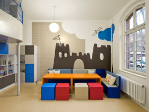 Decorating Kids Rooms in Hospital by Dan Pearlman