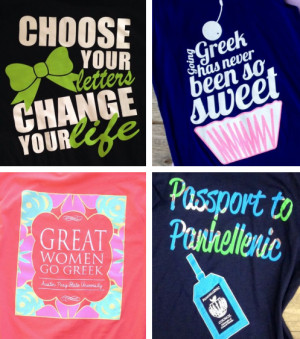 Panhellenic Council Recruitment Theme Ideas! ♥