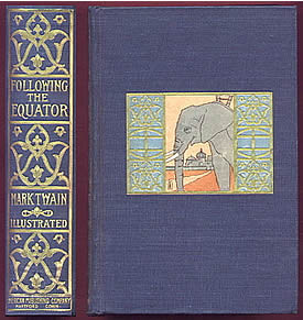 First edition of FOLLOWING THE EQUATOR