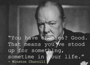 winston churchill quote inspiration stand up for something motivation ...