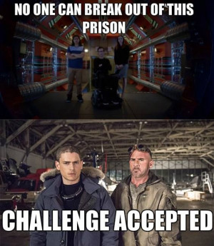 The Flash / Prison Break funny meme