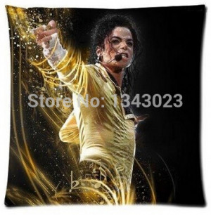 Famous Singer Michael Jackson Funny Quotes Zippered Pillowcase ...